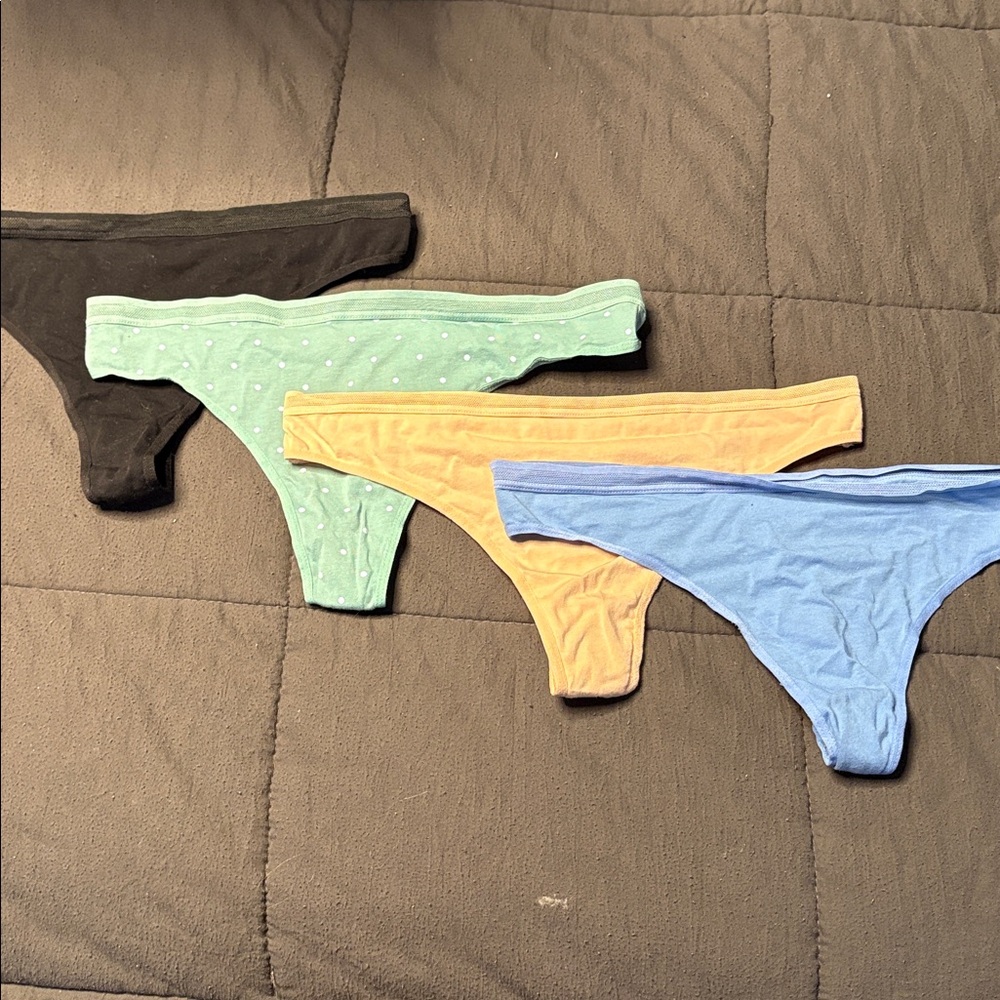 Auden Womens Underwear Set - Black, Green, Yellow, Blue